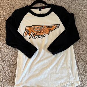 Sport-Tek Black and White Raglan Jersey